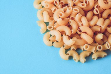 İtalyan yemek pişmemiş makarna yemek yemek için un yapılan