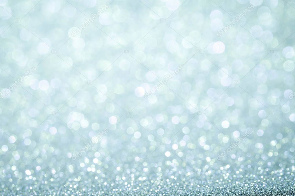 Abstract Christmas twinkled bright background with bokeh defocus