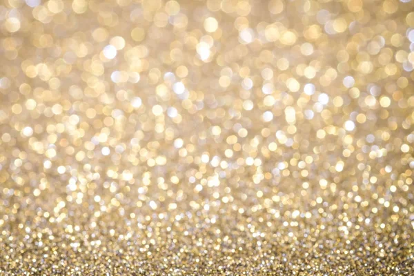 Золотий абстрактний різдвяний яскравий фон з боке де — стокове фото
