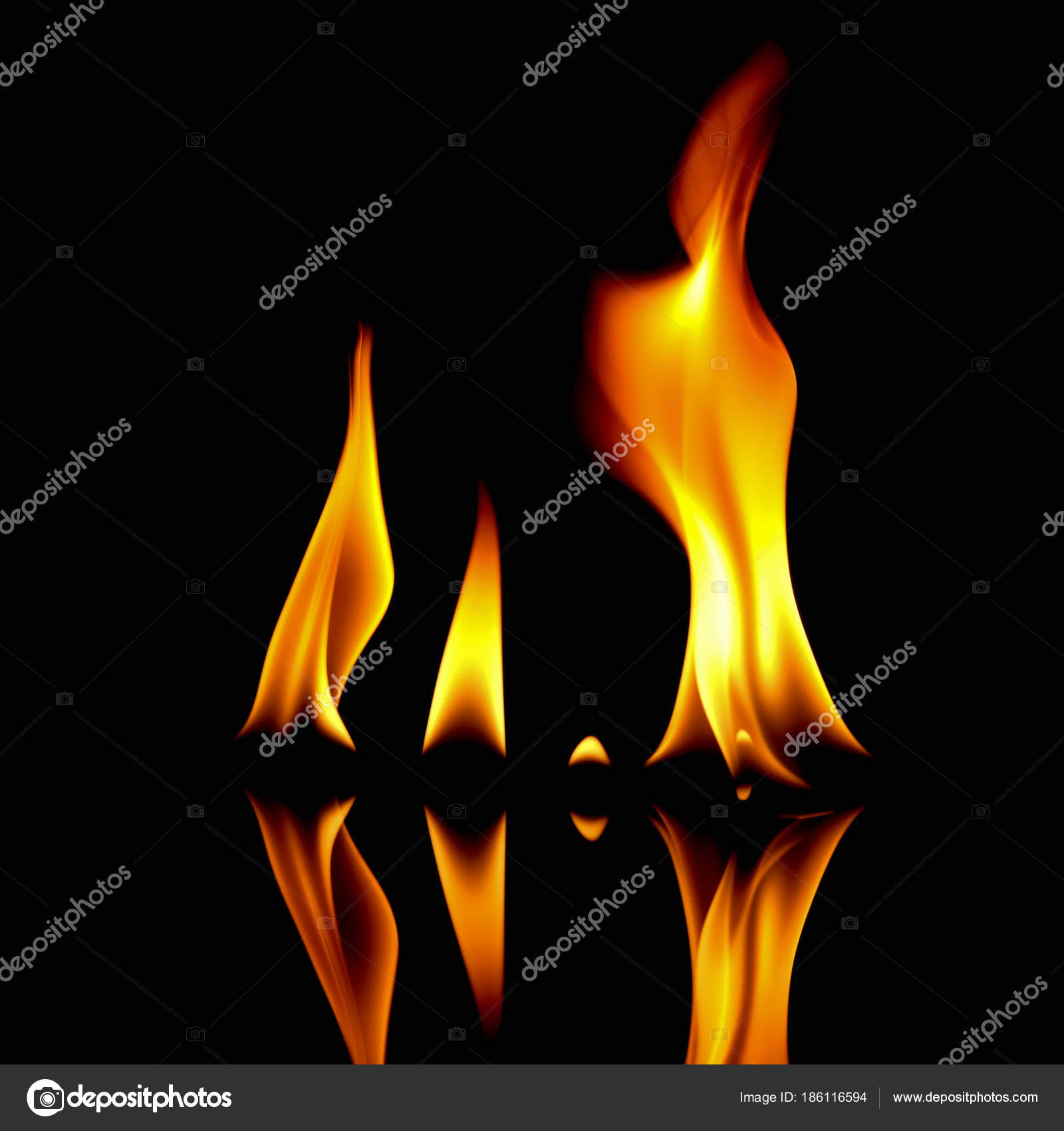 Fond abstrait feu très chaud. feu sur le fond noir . — Photo de stock par  ©nattapol - 186116594, image size:1600x1700