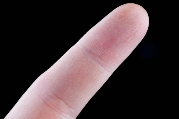 人差し指でオブジェクトを指している手 — ストック写真