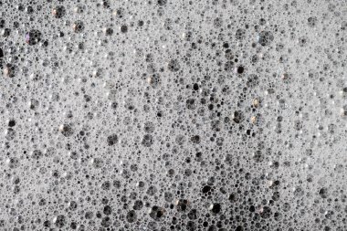 Arka plan beyaz sabunlu köpük doku. Şampuan köpük ile 