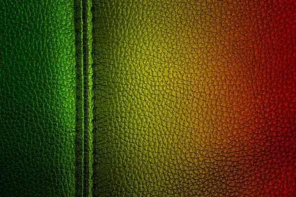 Абстрактний гранжевий пофарбований дряпаний текстурний фон. кольори реггі зелений, жовтий, червоний — стокове фото