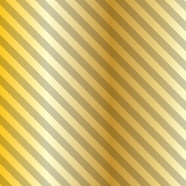 Patrón de líneas diagonales brillantes de oro sobre fondo negro. patrón Diseño vectorial — Vector de stock