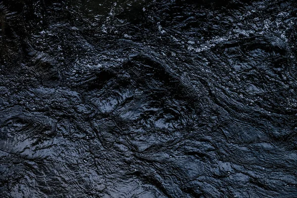 Abstrakt Mörk blå vattenfall våg vatten bakgrundsstruktur — Stockfoto