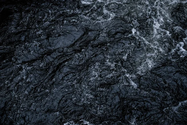 Resumen azul oscuro Cascada ola agua fondo textura —  Fotos de Stock