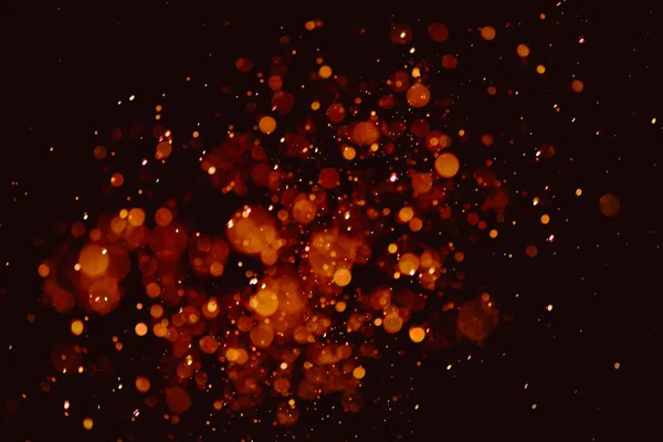 Noël Fond Bokeh Texture Abstraite Lumière Étoiles Scintillantes Sur Bokeh — Photo