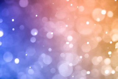 Bokeh 'te noel arkaplanı deseni soyut ışık parıldayan yıldızlar. simli klasik ışık arkaplanı