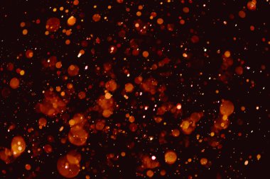 Bokeh 'te noel arkaplanı deseni soyut ışık parıldayan yıldızlar. simli klasik ışık arkaplanı