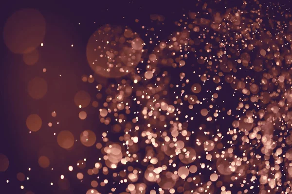 Kerst Bokeh Achtergrond Textuur Abstract Licht Glinsterende Sterren Bokeh Glitter — Stockfoto