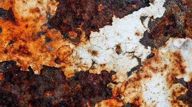  iç dış aralık için grunge paslı metal doku arka plan