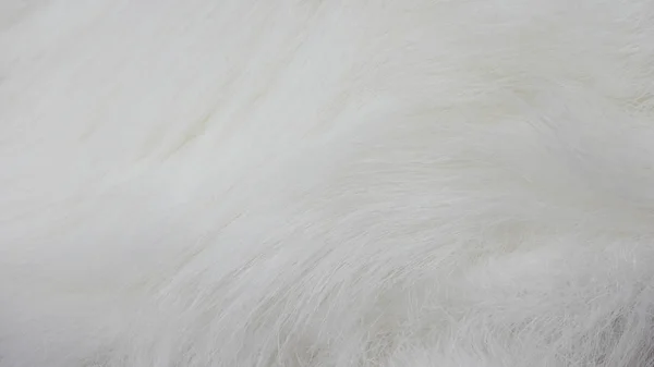 Vit tyg bakgrund, vit duk och mjuk vit päls — Stockfoto