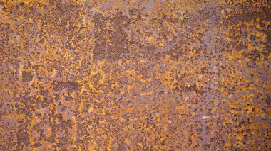 İç dekorasyon ve endüstriyel yapı tasarımı için grunge paslı metal dokusu arka planı