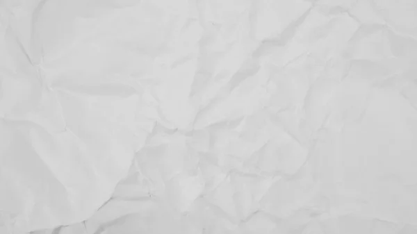 Biały pognieciony tło tekstury papieru — Zdjęcie stockowe