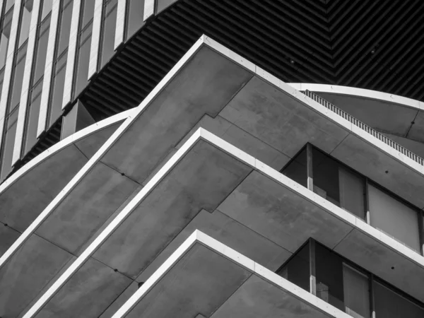 Líneas abstractas de arquitectura de fondo. arquitectura moderna deta — Foto de Stock