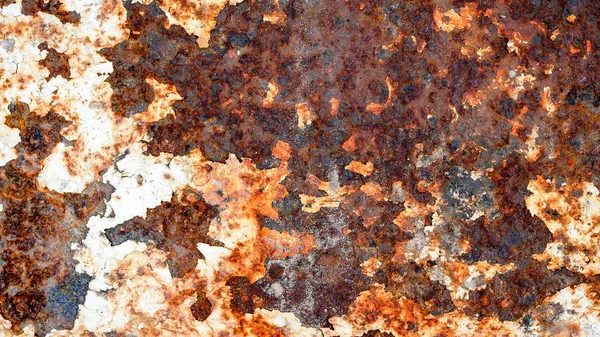 Grunge rozsdás fém textúra háttere belső külső december — Stock Fotó