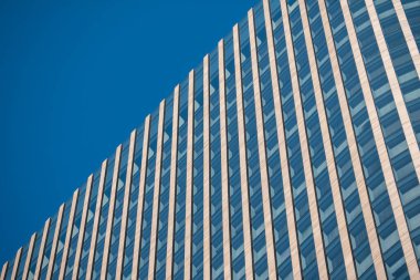 Arka plan mimarisi hatları. modern mimari detay