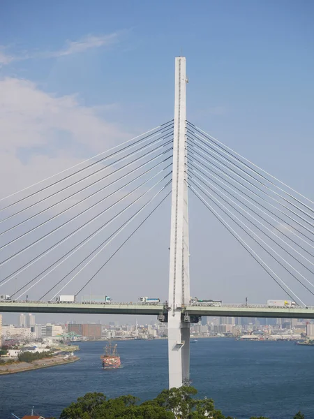 Osaka Japan November 2019 Hoogbouw Stadsgezicht Drukke Wolkenkrabbers Kantoorappartementen Osaka — Stockfoto