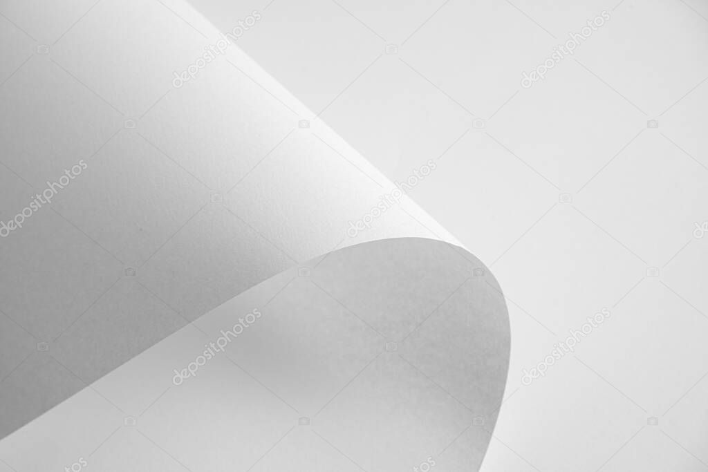 fold white paper sheets background texture for design