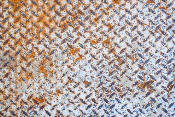 Гранж Ржавчины Алмазной Пластины Металлический Фон — стоковое фото