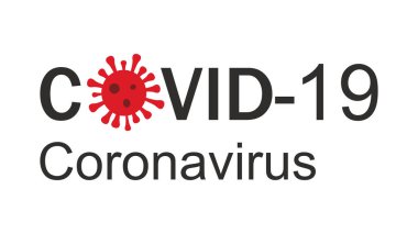 Covid-19 Coronavirus yazı dizaynı logosu konsepti. Dünya Sağlık Örgütü WHO, COVID-19 adlı Coronavirus hastalığına yeni bir resmi isim koydu