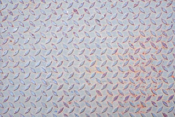 Гранж Ржавчины Алмазной Пластины Металлический Фон — стоковое фото