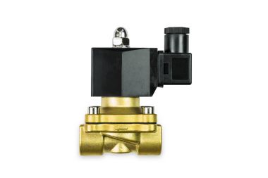 Brass body solenoid valve clipart