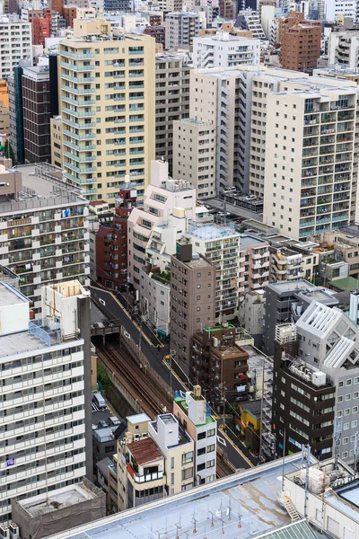 Vista aérea de la ciudad de Tokio —  Fotos de Stock