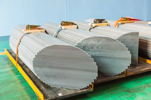 Cold Rolled Grain Oriented Crgo Steel Step Lap Core Three — Stock Photo, Image