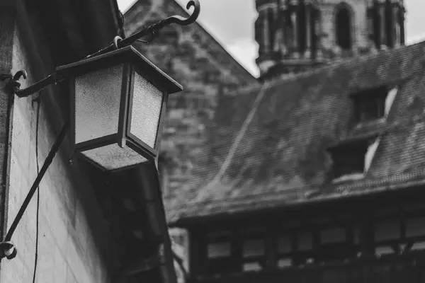 Bamberg'ın sokak lambası