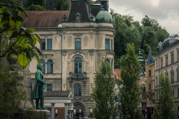 Любляна площі Ljubljiana — стокове фото