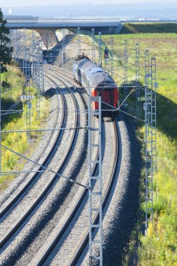 Kırsal sürme Modern yolcu treni