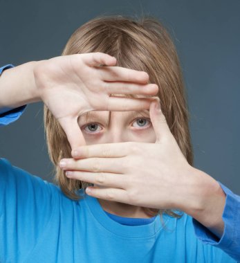 lboy seyir ile bir parmak çerçeve