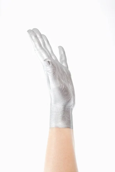 Mão fazendo gestos — Fotografia de Stock
