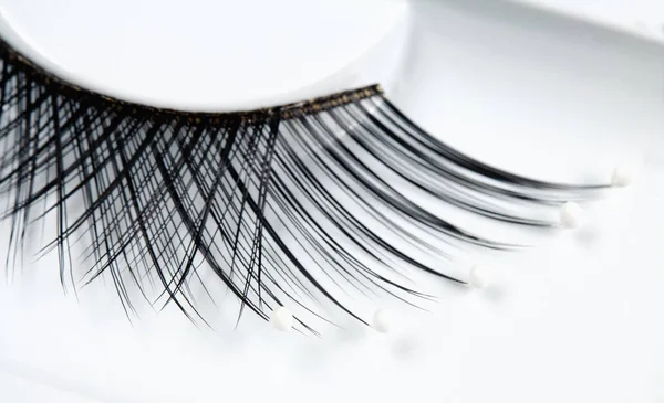 Closeup of Artificial Eyelashes