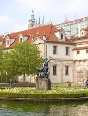 Çek Cumhuriyeti, Prag - Barok Wallenstein Garden heykeller