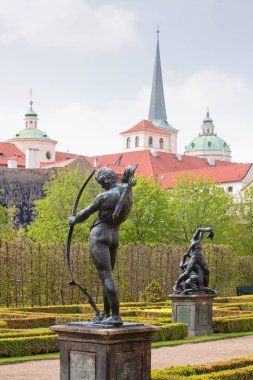 Çek Cumhuriyeti, Prag - Barok Wallenstein Garden heykeller