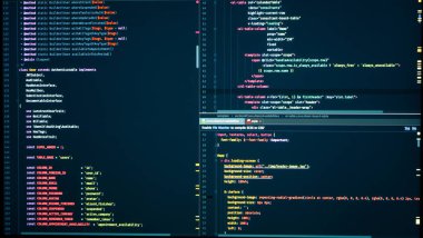 php dili kullanarak sitenin web 'de geliştirilmesi. Düzenleyicide Php kodu, markup, ön görünüm