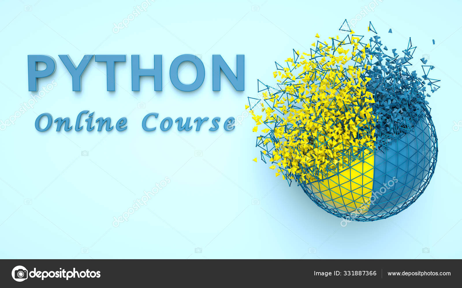 3d Illustration Of Python Online Course Advertisement Python Language E Learning Banner For Python Computer Course Programming Online Training Stock Photo Image By C Yurich84 331887366