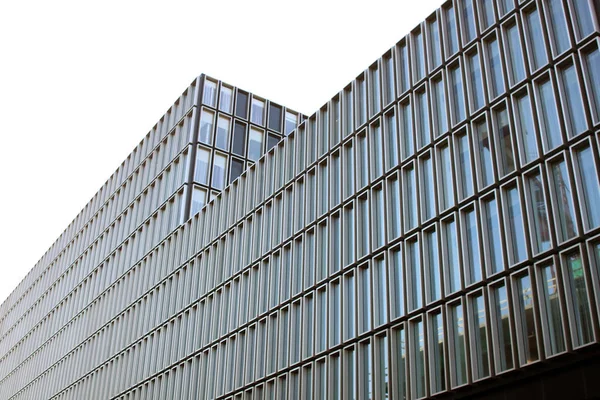 Fachada de Edifício de Escritório e Arquitetura Minimalista — Fotografia de Stock