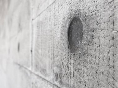 Ahşap tahta dokusu ile beton duvar