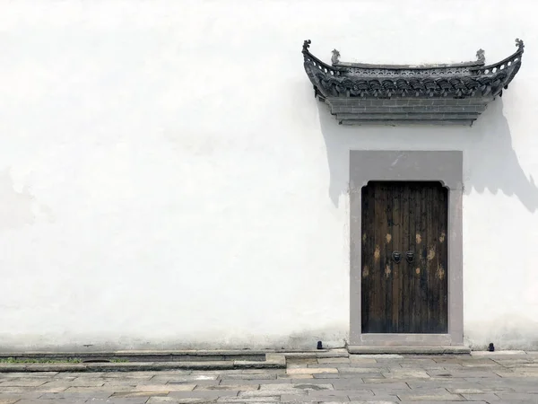 Voorkant van het Chinese huis — Stockfoto