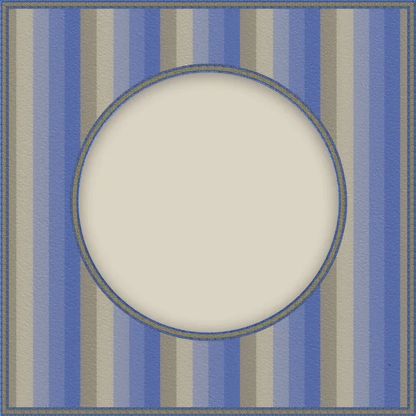 一致する3つの背景のセット ブルーとベージュのストライプの色合い 最後の1つは境界線のある正方形のテキスト領域を持っています — ストック写真
