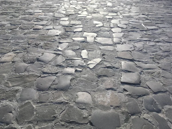 Lviv pavement - stone paving stones — Stock Photo, Image