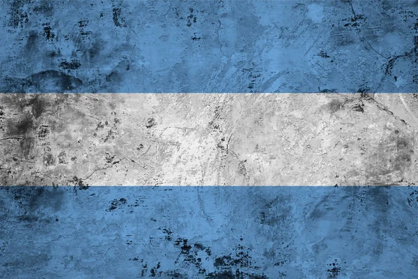 Flagge Argentiniens aus nächster Nähe — Stockfoto