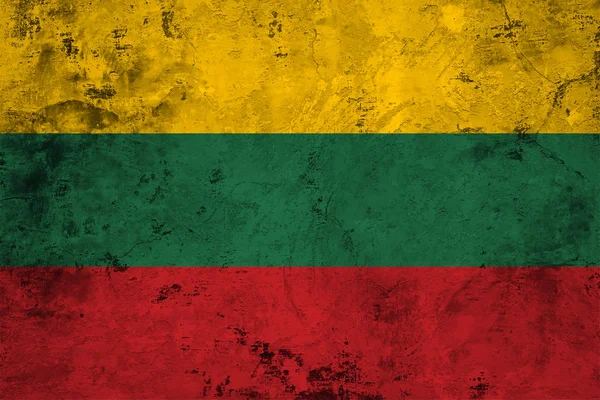 Litvanya bayrağı yakın çekim