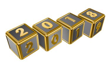 Rakamlar 2018 ve altın küpleri 2019