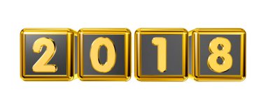 Altın rakamlar 2018 açık altın küpleri