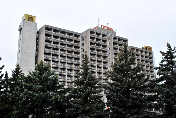 Gammal Sovjetisk Stil Hotell — Stockfoto