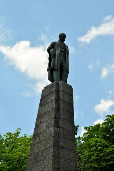 Monument Bij Het Graf Van Taras Sjevtsjenko Kaniv Oekraïne — Stockfoto